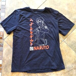 Naruto ShippuDen Anime T Shirt Men Size Large